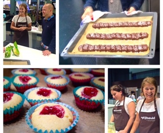 Bak & chokladfestivalen 2014  – trendspaning: glutenfritt samt recept på glutenfria hallongrottor
