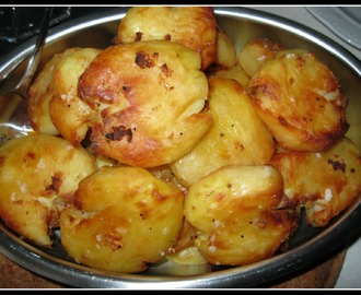 Underbart goda rostade potatis
