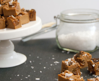 Dulce de Leche och lakrits fudge