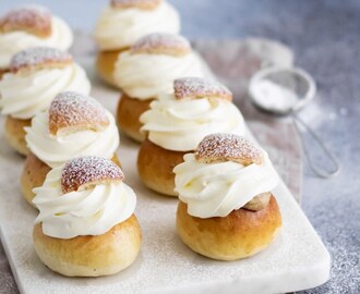 Klassiska semlor – mina 14 bästa tips för att lyckas med saftig bulle & fluffig grädde