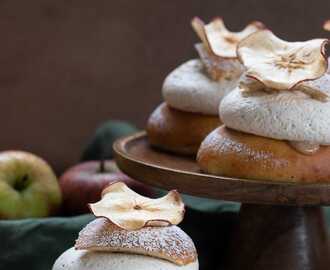 Höstsemla med äppel och kanel