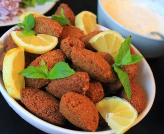 Falafel på gula ärtor...ännu ett Tareq-recept :-)