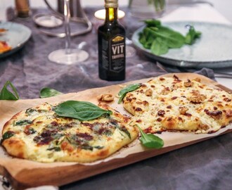 Tryffelpizza & Chevrepizza | SWEATLI