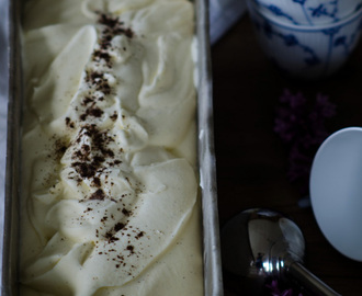 Easy Condensed Milk Vanilla Ice Cream (Vaniljglass med Kondenserad Mjölk)