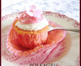Polkagris Cupcakes
