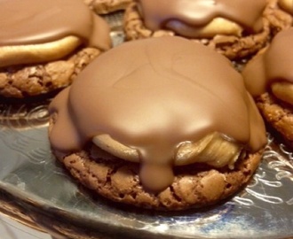 Snilleskök - Buckeye Brownie Cookies