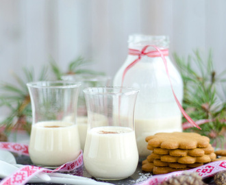 Homemade Spiced Eggnog