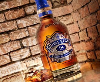 3D bottle of Chivas Regal 18 on Behance | Cigars and whiskey, Bottle, Whisky