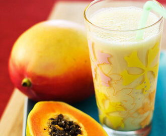 Mangosmoothie med kokosmjölk