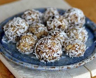 Laktos- och glutenfria kokosbollar