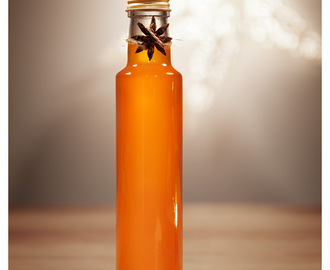 Vit saffransglögg med clementin och vanilj