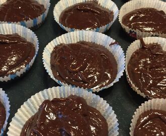 Nutella kladdmuffins