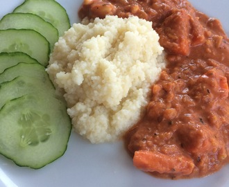 Vegetarisk tisdag: Halloumistroganoff