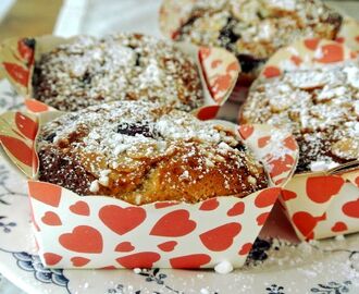 Glutenfri hallonkaka/muffins