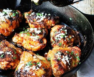 Olive Oil Chicken Thighs Mediterranean Style - Eating European | Recipe | Mediterranean chicken recipes, Mediterranean recipes, Easy mediterranean diet recipes