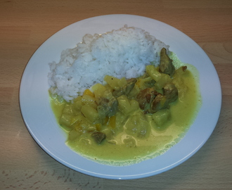 Thaigryta med currysmak