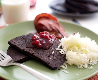 Att lära sig äta blodpudding