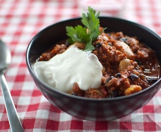 Snabb och enkel chili con carne