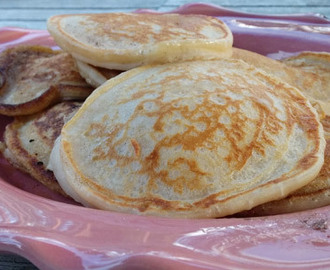 Glutenfria amerikanska pannkakor