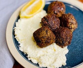 Black Bean and Lentil Meatballs