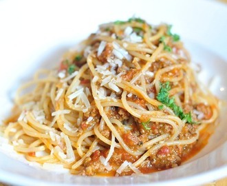PS klassiker: Spaghetti med köttfärssås