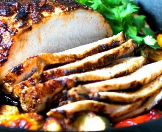Chili Rubbed Pork Loin Roast