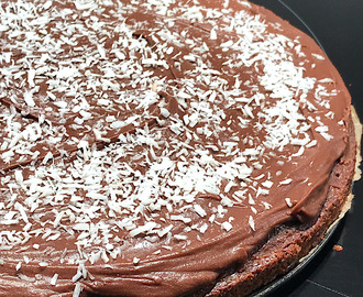 TV-kladdkaka med chokladglasyr