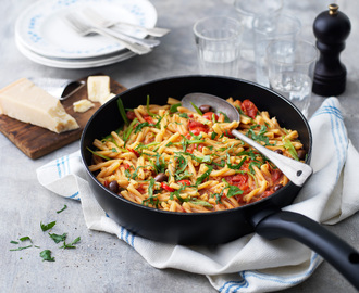 One pot pasta med grönsaker | Recept - Zeta