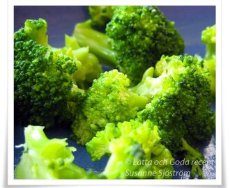 Gratäng med broccoli och bacon