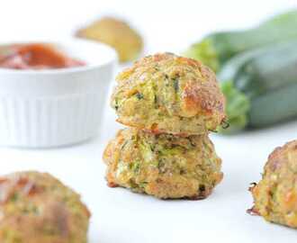 Cheesy Zucchini Balls easy Keto appetizers