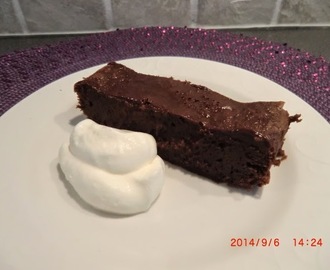 Kladdkaka med Baileys