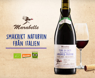 Marabelle Sangiovese Primitivo – Biodynamiskt vin från ledande naturvinsproducent.