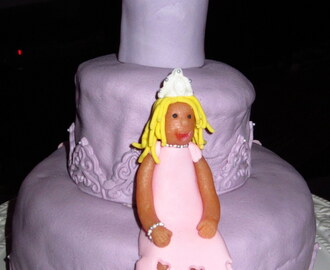 Tårta med Prinsess tema!