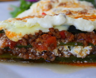 LCHF – lasagne