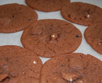 Liquorice dragé chocolate chip cookies
