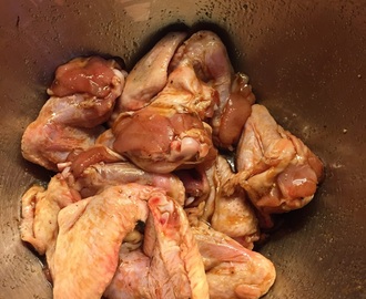 Kryddstark, koreansk kyckling - Bul-Dak