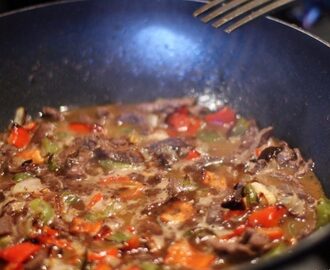 Hot Meat Stew, en god stuvning med kött