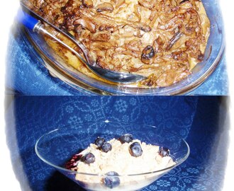 Franska kotletter & Blixtsnabb blåbärscheesecake