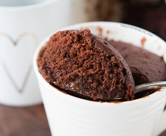 The Moistest Chocolate Mug Cake