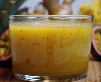 Yellow smoothie