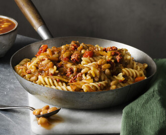 One pot pasta med köttfärssås