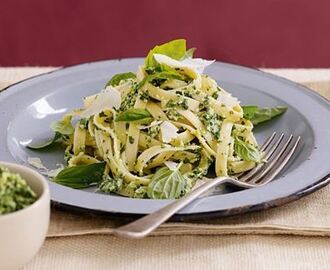 Pasta och pesto