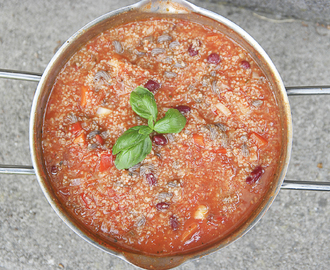 Minestronesoppa med couscous