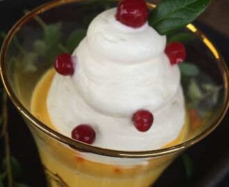 Saffranspannacotta