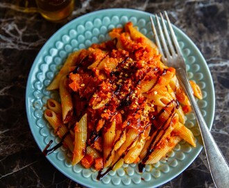 Pasta con carote- Morotspasta