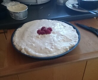 LCHF cheesecake/glasstårta