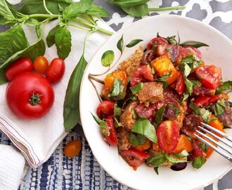 Panzanella Salad (Tuscan-Style Tomato-and-Bread Salad)