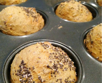Glutenfria muffinsbröd