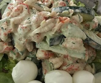 Kräftsallad LCHF