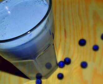 Blåbärssmothie (äggmjölk)
